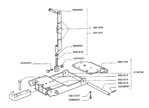 9961018 - палец